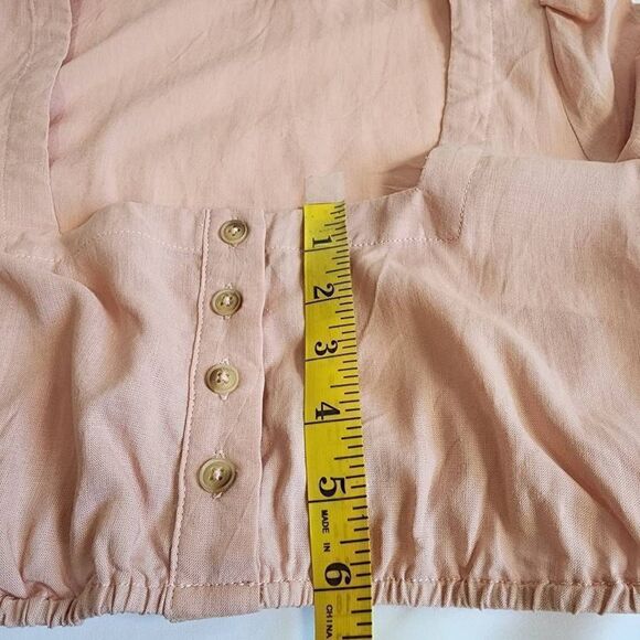 Urban Outfitters Button-Front Cropped Top Size XS NWT - Picture 9 of 12